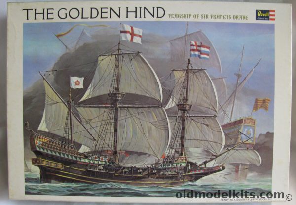 Revell 1/96 The Golden Hind - Flagship of Sir Francis Drake, H324-300 plastic model kit